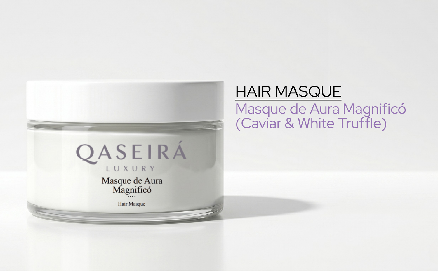 Masque de Aura Magnificó - (Caviar & White Truffle Hair Masque)