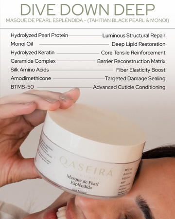 Masque de Pearl Espléndida - (Tahitian Black Pearl & Monoi Masque)