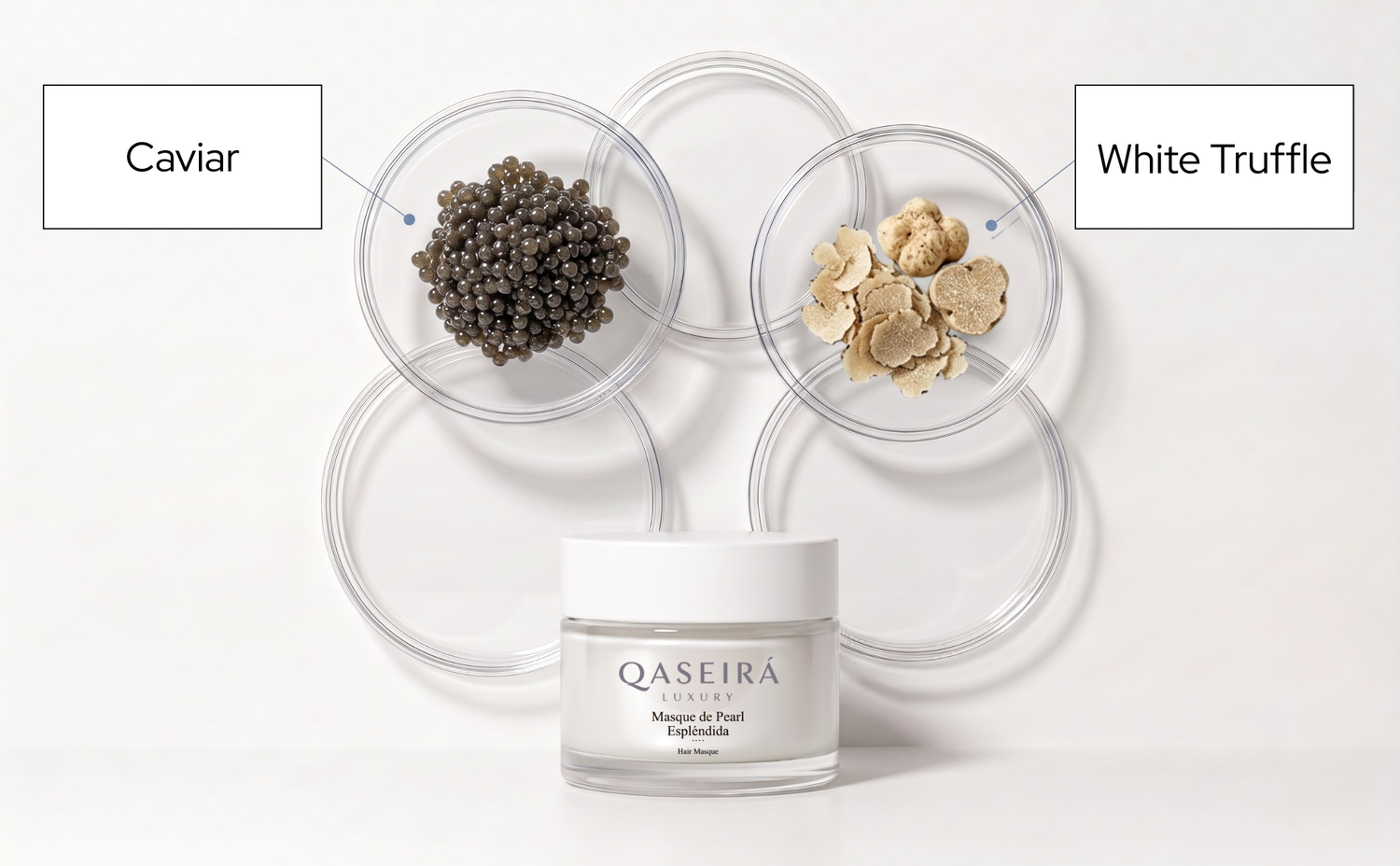 Masque de Aura Magnificó - (Caviar & White Truffle Hair Masque)